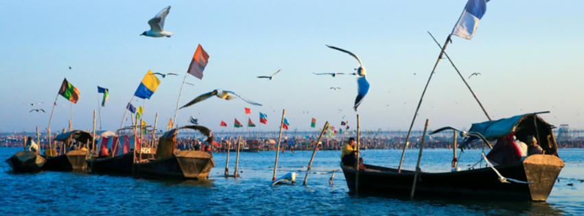 The Mahakumbh in Prayagraj 2025 Wallpaper 4K HD Image