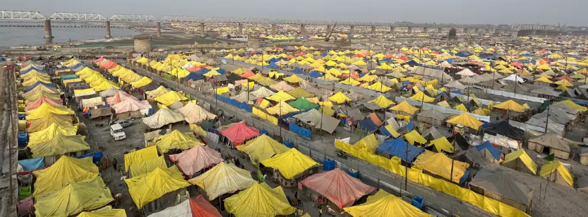 The Mahakumbh in Prayagraj 2025 Wallpaper 4K HD Image